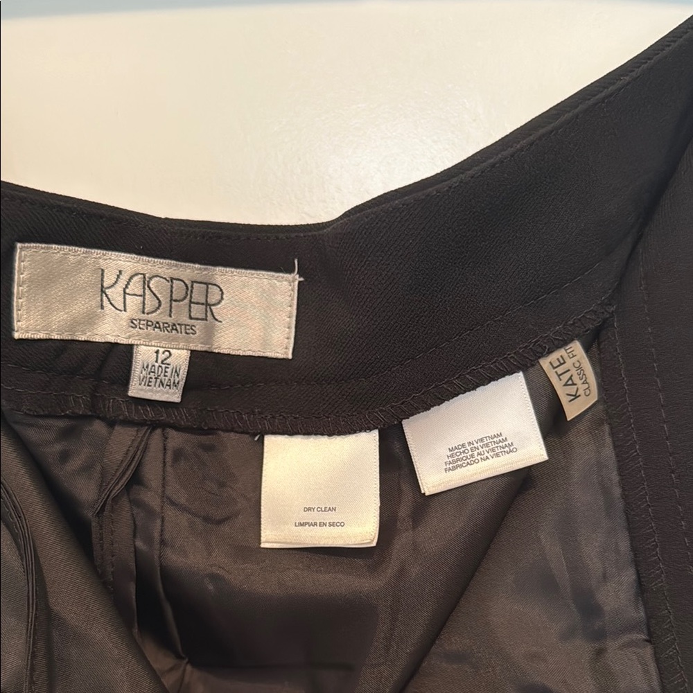 Kasper Black Dress Pants